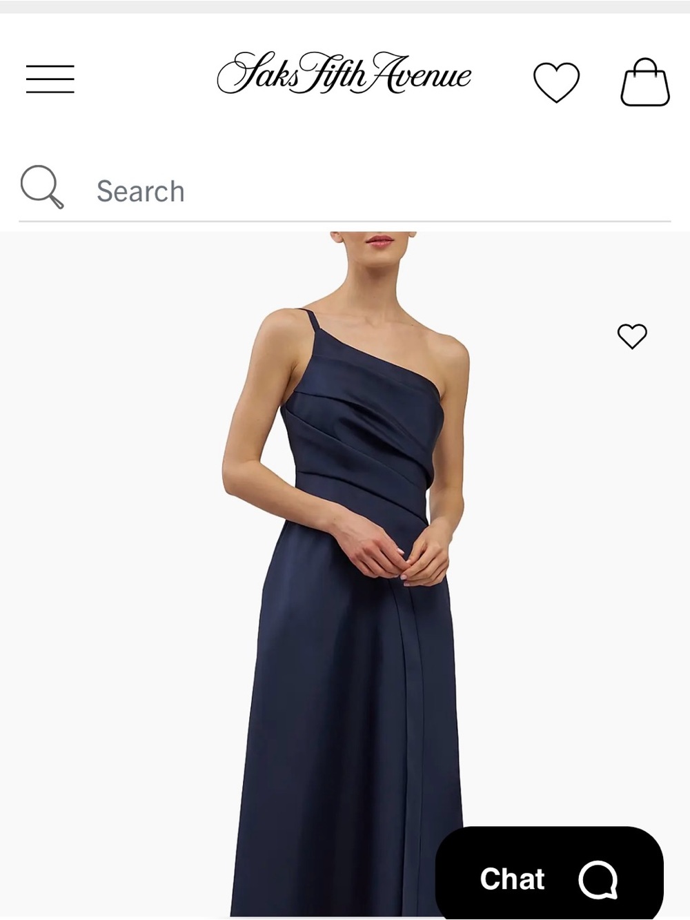 Kay Unger
Jillian Sleeveless One-Shoulder Pleated Gown